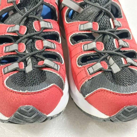 Dr. Comfort Red & Black Athletic Walking Shoes Women's 6W Extra Wide EUC - Picture 11 of 13
